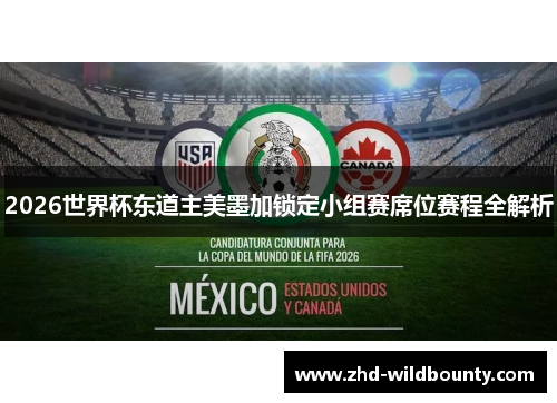 2026世界杯东道主美墨加锁定小组赛席位赛程全解析